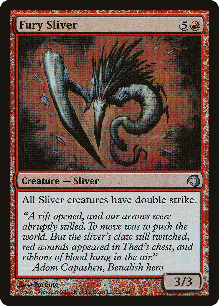 Fury Sliver (PDS-025) (Foil)
