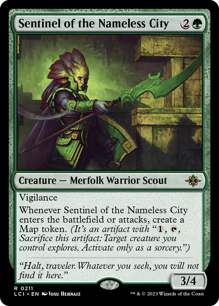 Sentinel of the Nameless City (LCI-211)