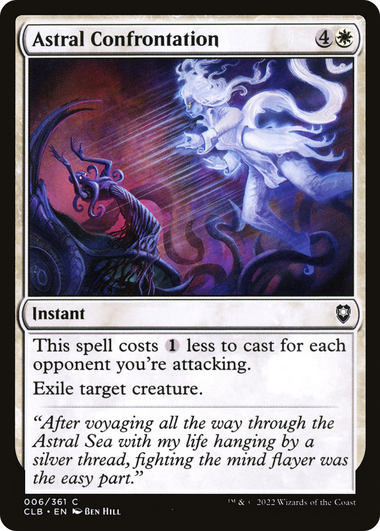 Astral Confrontation (CLB-006) (Foil)