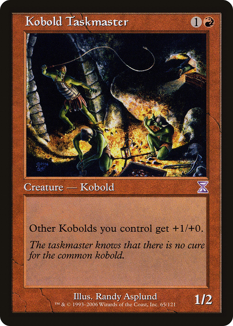 Kobold Taskmaster (TSB-065) (Foil)