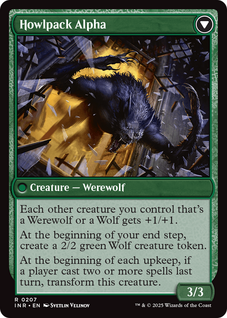 Mayor of Avabruck // Howlpack Alpha (INR-207) (Foil)
