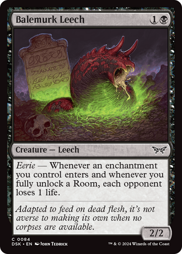 Balemurk Leech (DSK-084) (Foil)