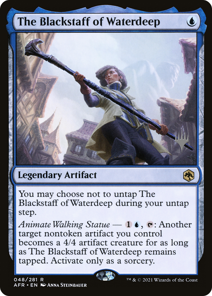 The Blackstaff of Waterdeep (PPAFR-48P) (Foil)
