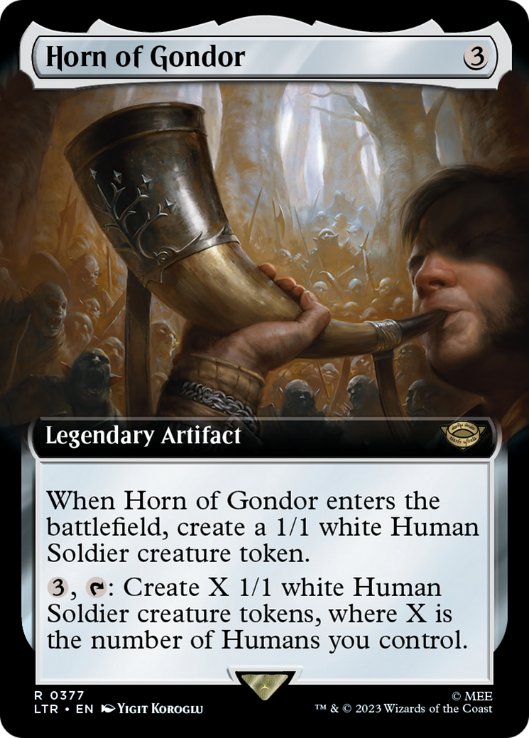 Horn of Gondor (LTR-377) (Extended Art) (Foil)