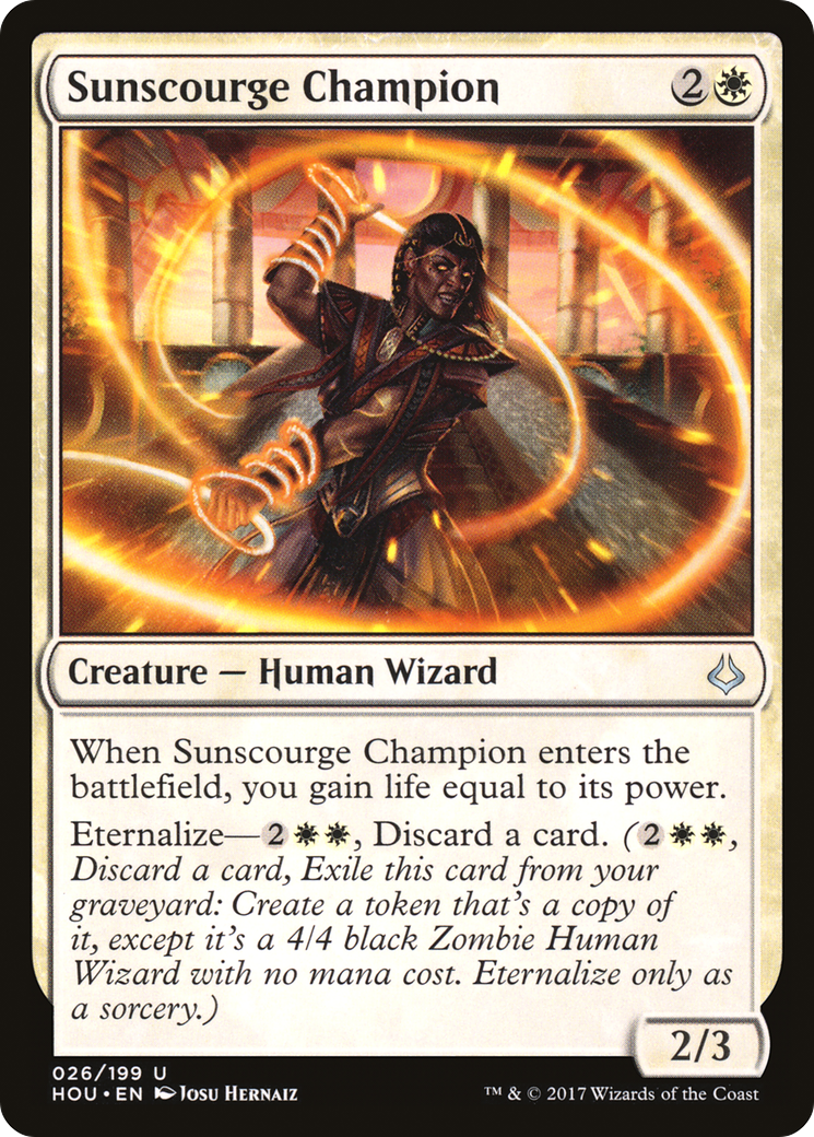 Sunscourge Champion (HOU-026)