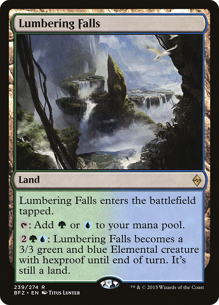 Lumbering Falls (BFZ-239)