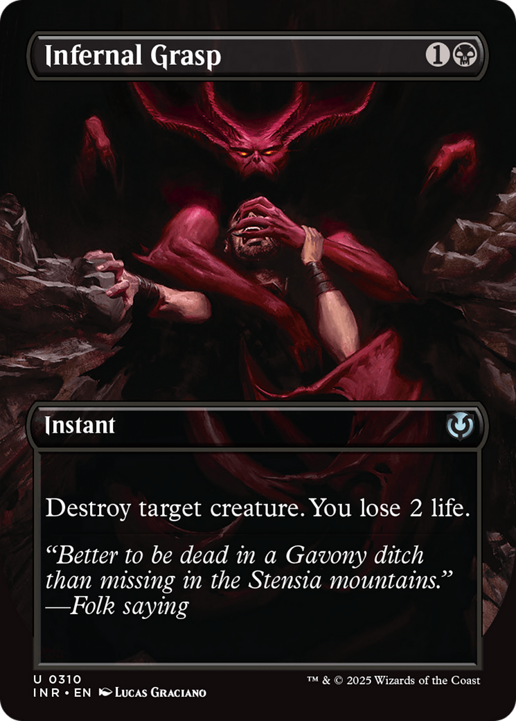 Infernal Grasp (INR-310) (Borderless)