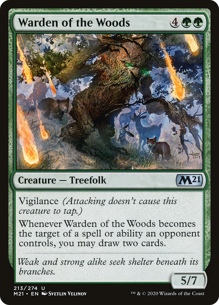 Warden of the Woods (M21-213) (Foil)