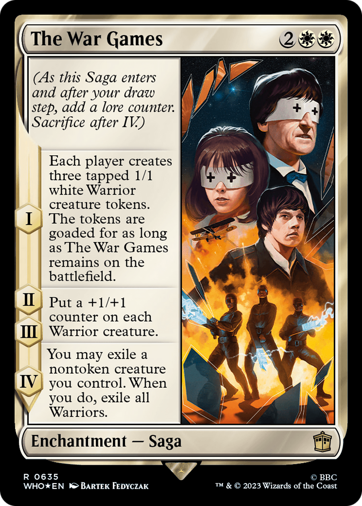 The War Games (WHO-635) (Surge Foil)