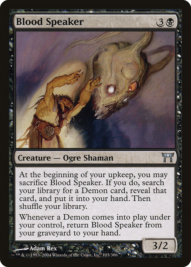 Blood Speaker (CHK-103)