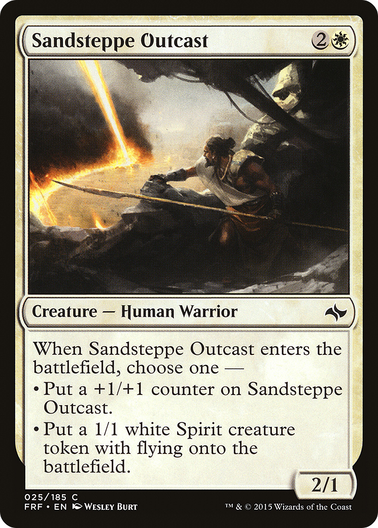 Sandsteppe Outcast (FRF-025) (Foil)