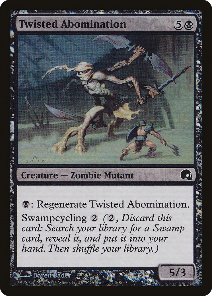 Twisted Abomination (GRV-004) (Foil)