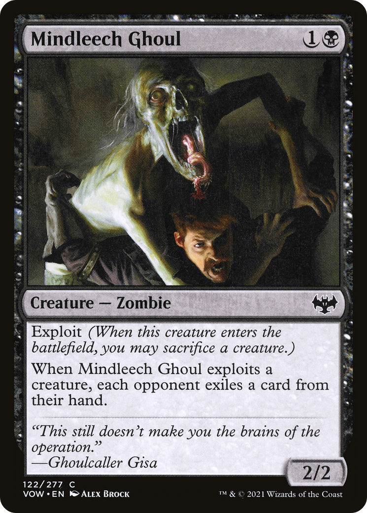 Mindleech Ghoul (VOW-122) (Foil)
