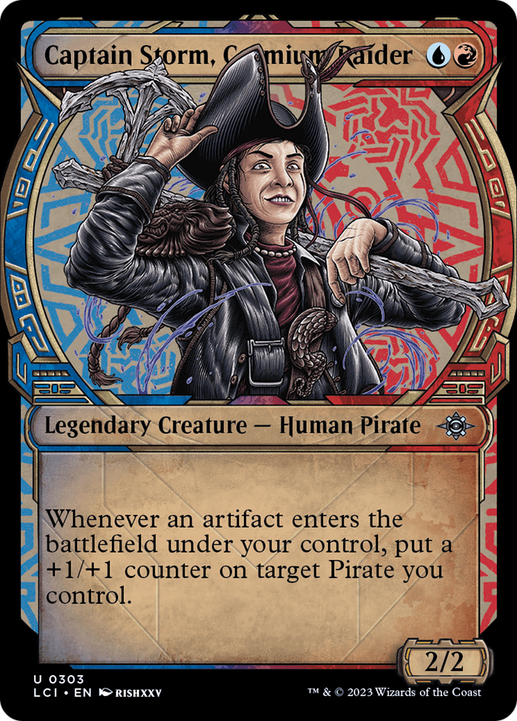 Captain Storm, Cosmium Raider (LCI-303) (Showcase) (Foil)
