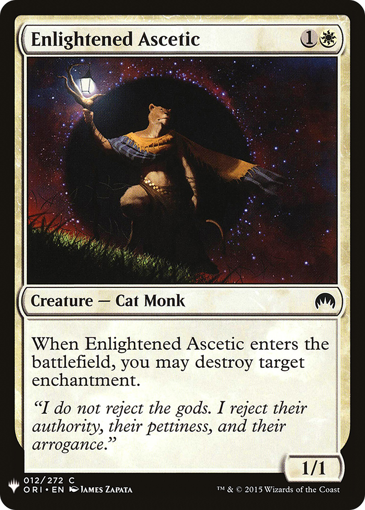 Enlightened Ascetic (LIST-ORI-12)