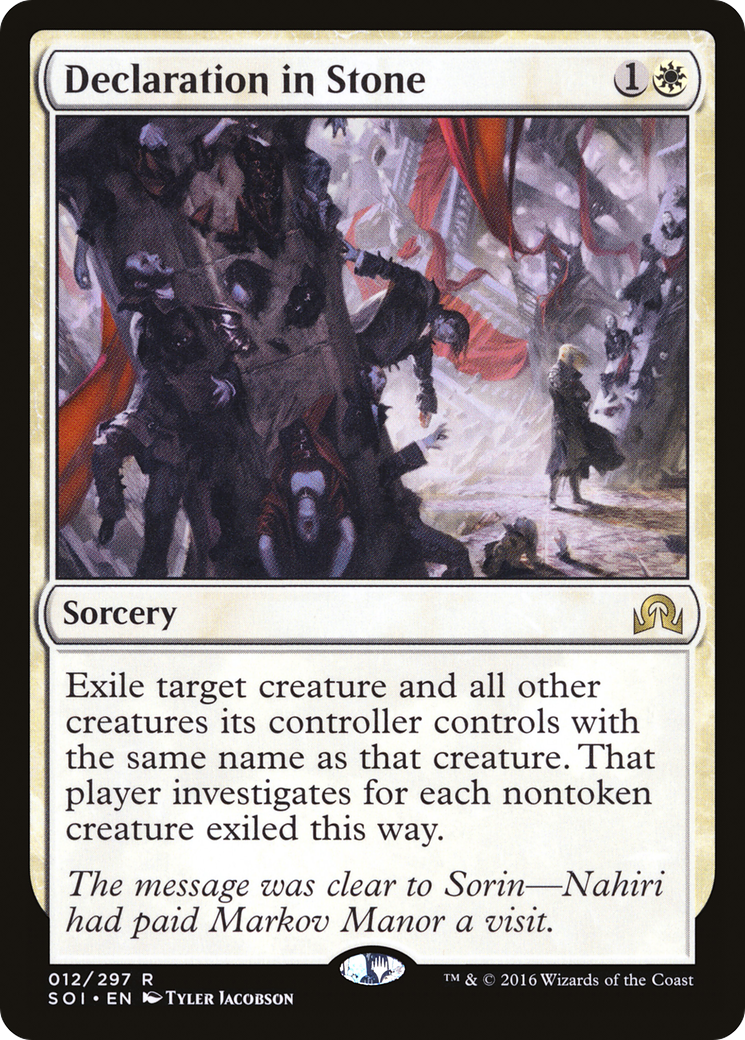 Declaration in Stone (SOI-012)