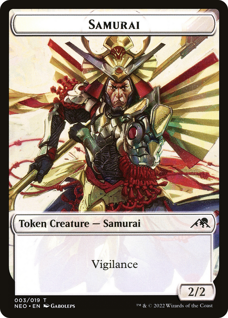Samurai Token (NEO-003) (Foil)