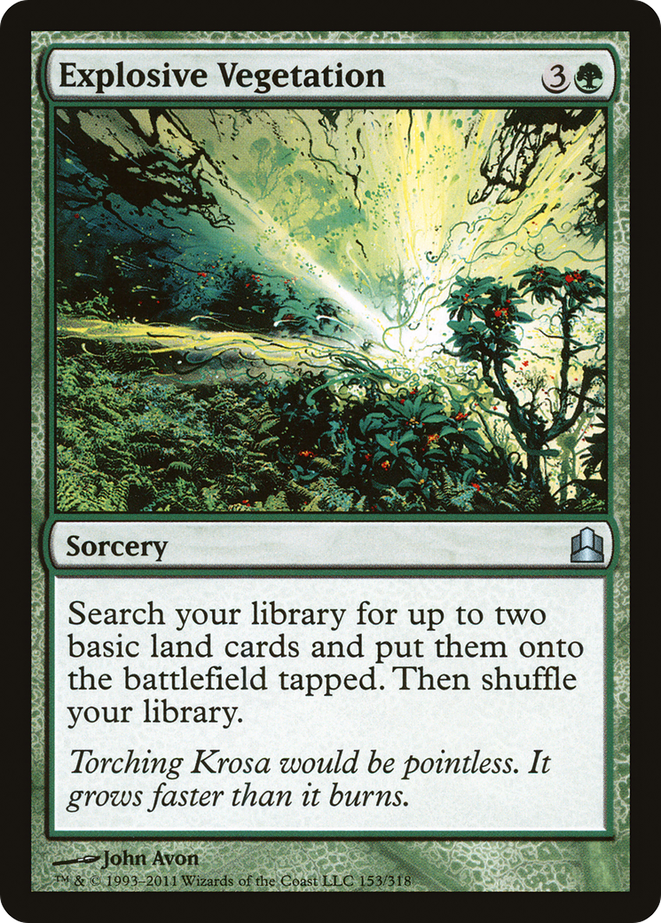 Explosive Vegetation (CMD-153)