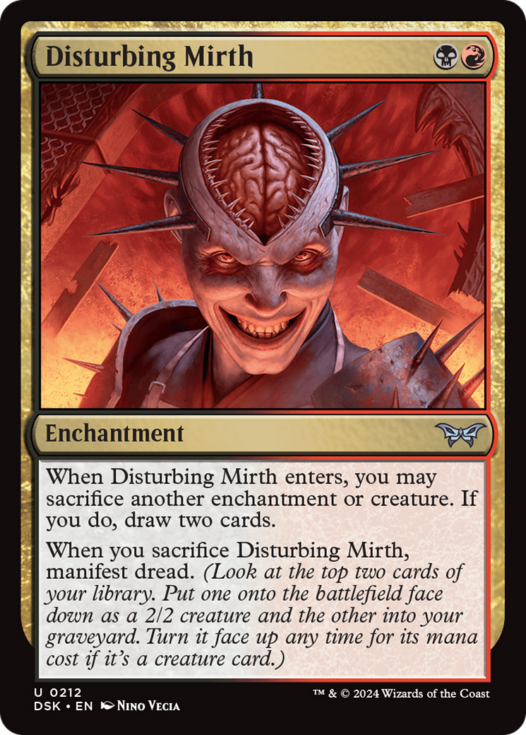 Disturbing Mirth (DSK-212) (Foil)