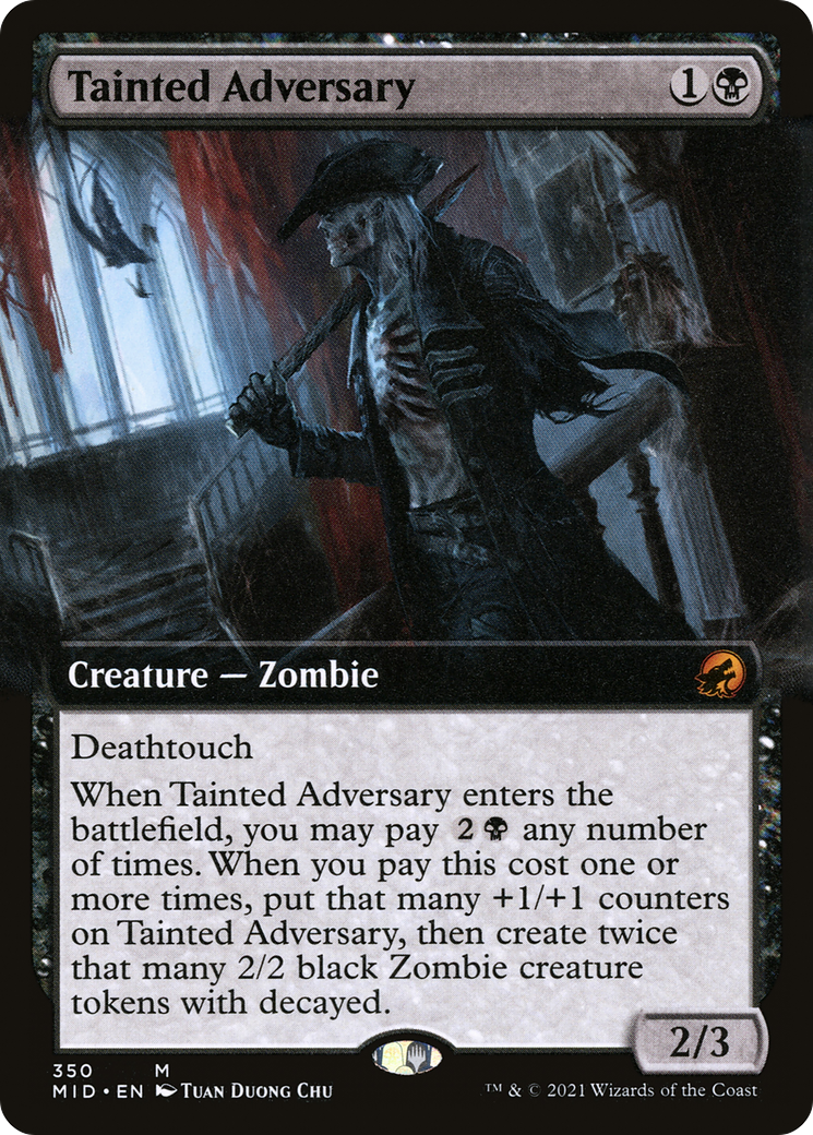 Tainted Adversary (MID-350) (Extended Art)
