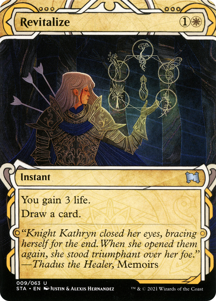 Revitalize (STA-009) (Showcase) (Borderless) (Foil)