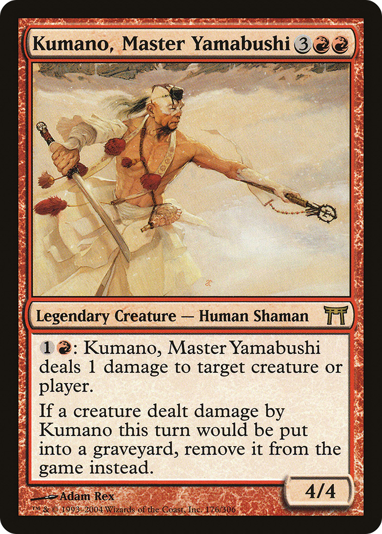 Kumano, Master Yamabushi (CHK-176) (Foil)