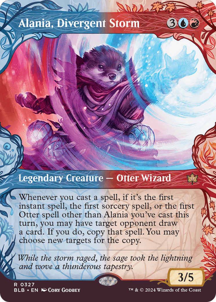 Alania, Divergent Storm (BLB-327) (Showcase) (Foil)