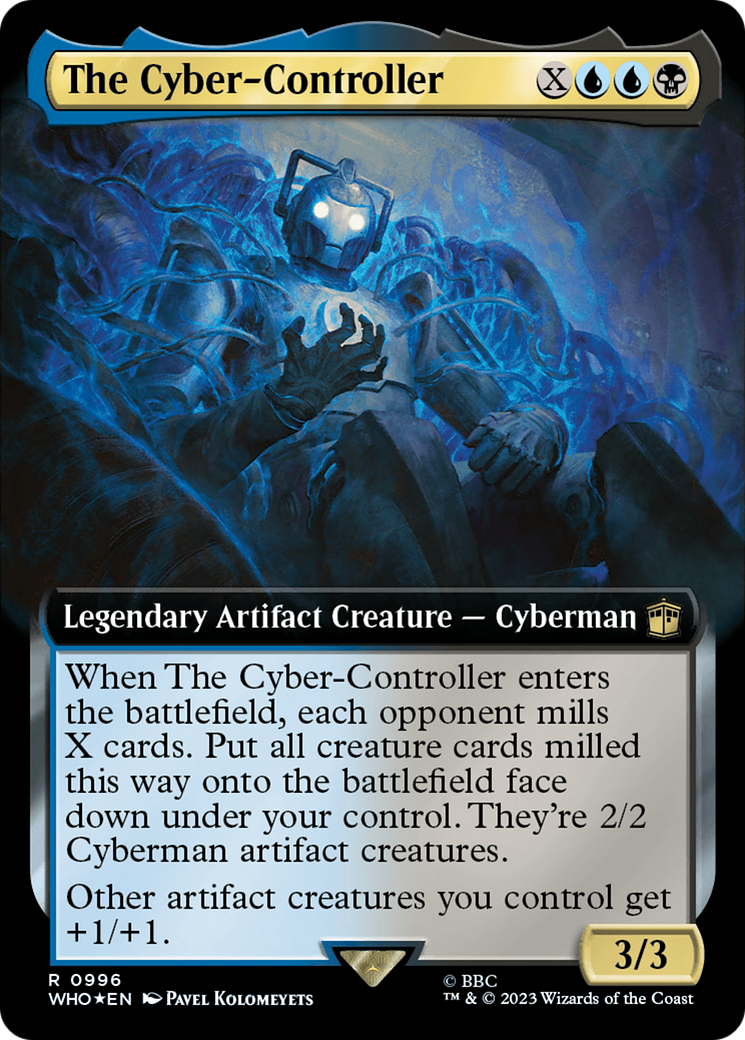 The Cyber-Controller (WHO-996) (Extended Art) (Surge Foil)