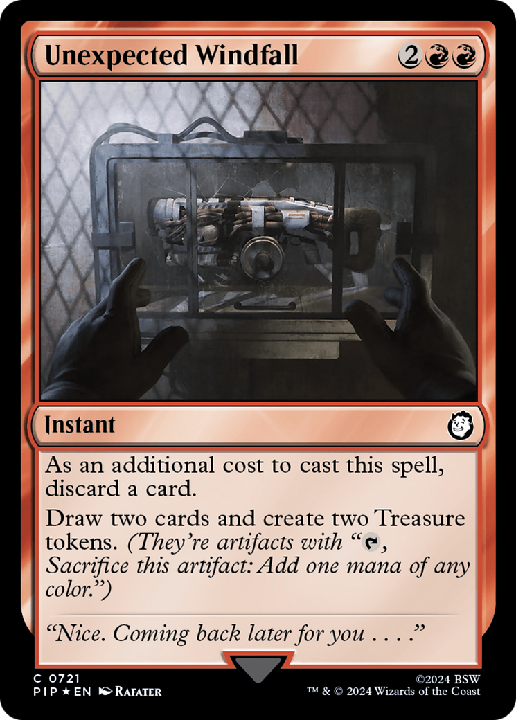 Unexpected Windfall (PIP-721) (Surge Foil)