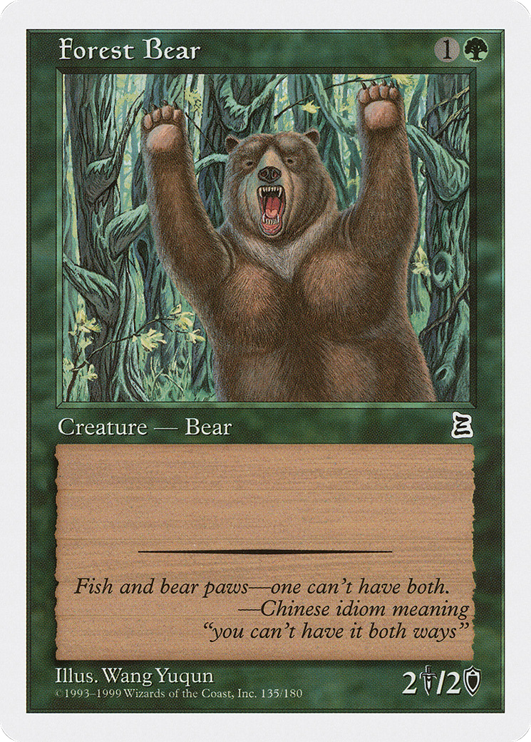 Forest Bear (PTK-135)