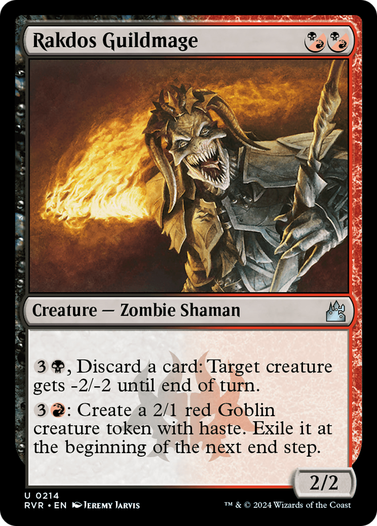 Rakdos Guildmage (RVR-214) (Foil)