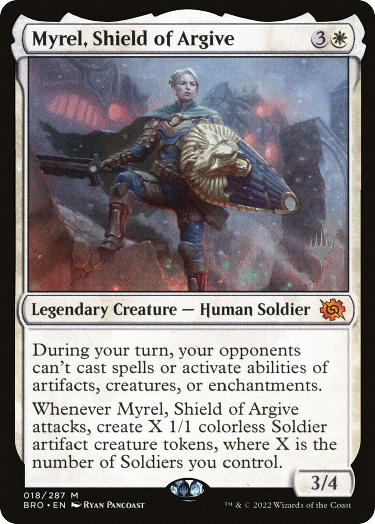 Myrel, Shield of Argive (PPBRO-18P) (Foil)