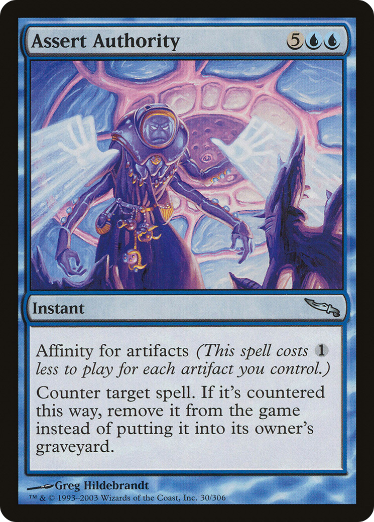 Assert Authority (MRD-030) (Foil)