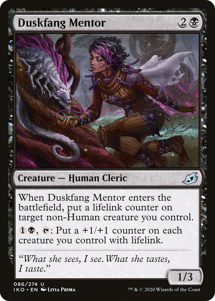 Duskfang Mentor (IKO-086) (Foil)