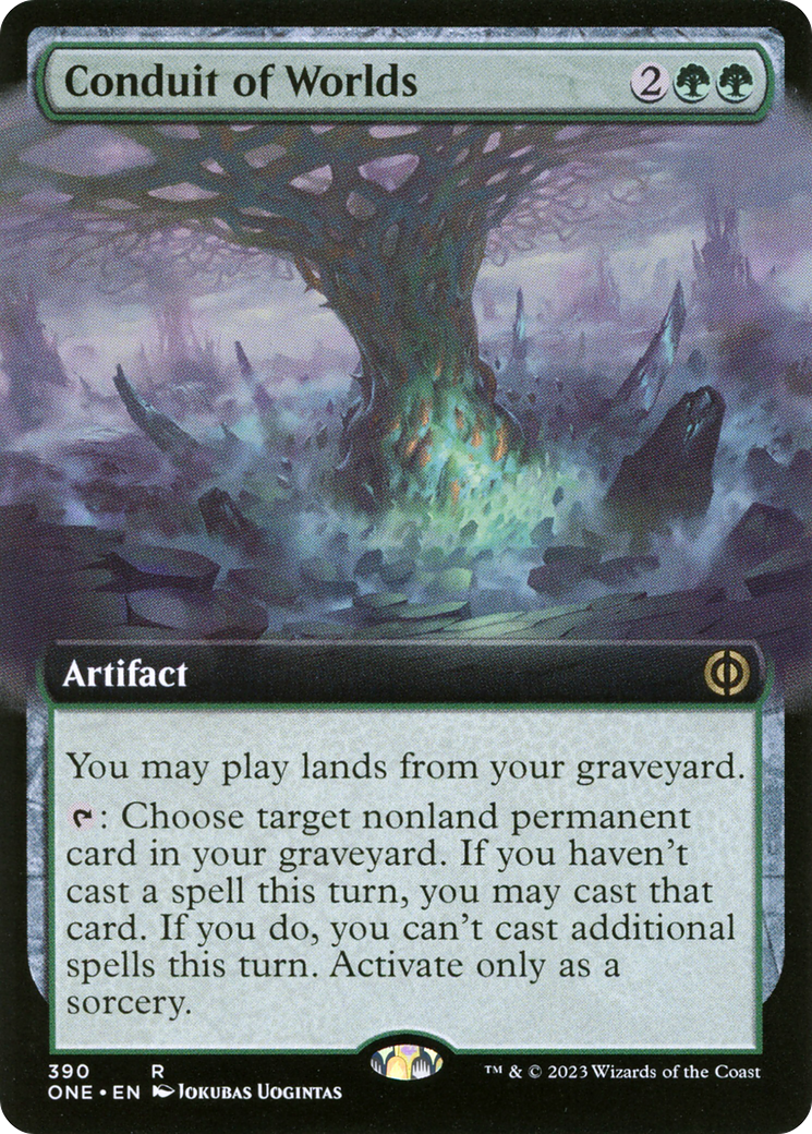 Conduit of Worlds (ONE-390) (Extended Art) (Foil)