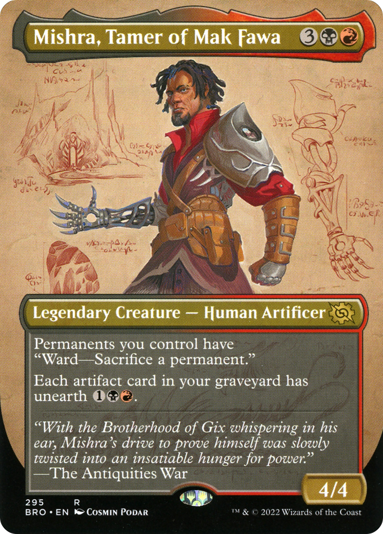 Mishra, Tamer of Mak Fawa (BRO-295) (Borderless) (Foil)