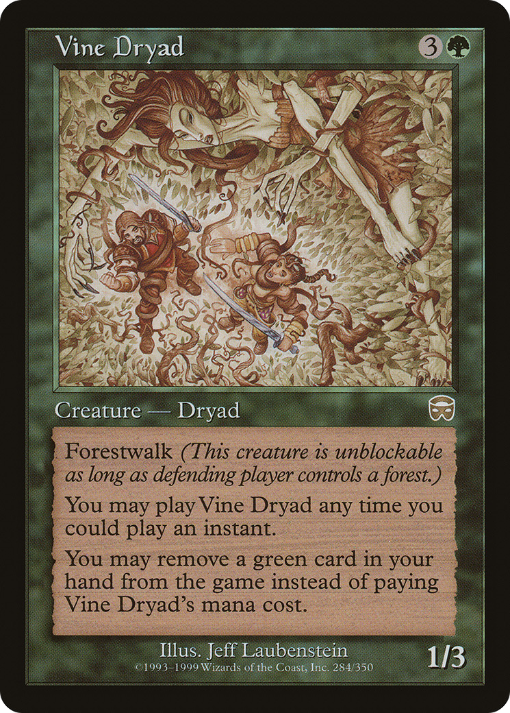 Vine Dryad (MMQ-284) (Foil)
