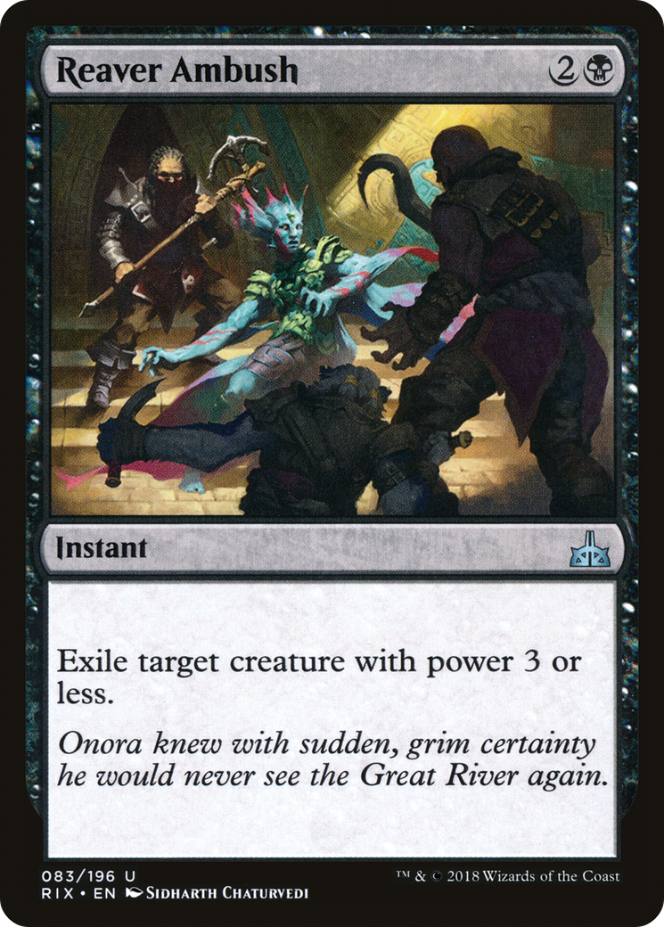 Reaver Ambush (RIX-083) (Foil)