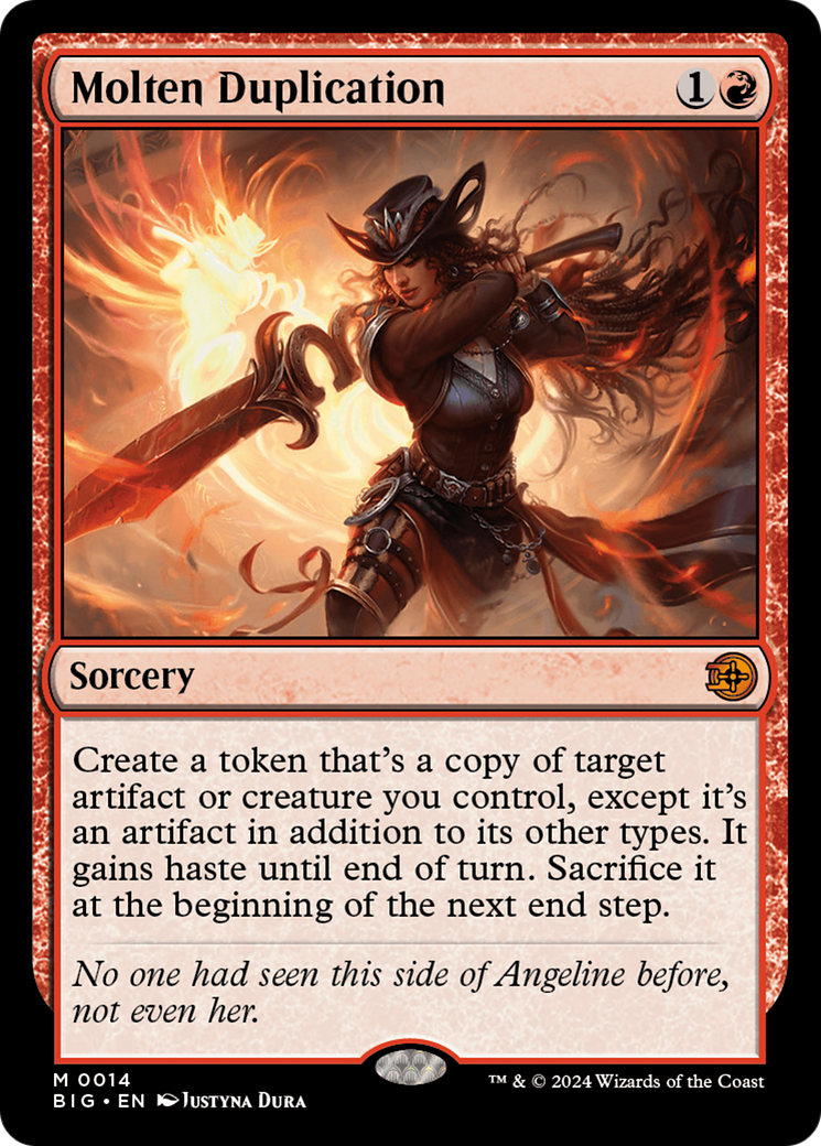 Molten Duplication (BIG-014) (Foil)