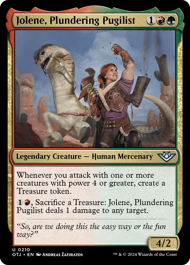 Jolene, Plundering Pugilist (OTJ-210)