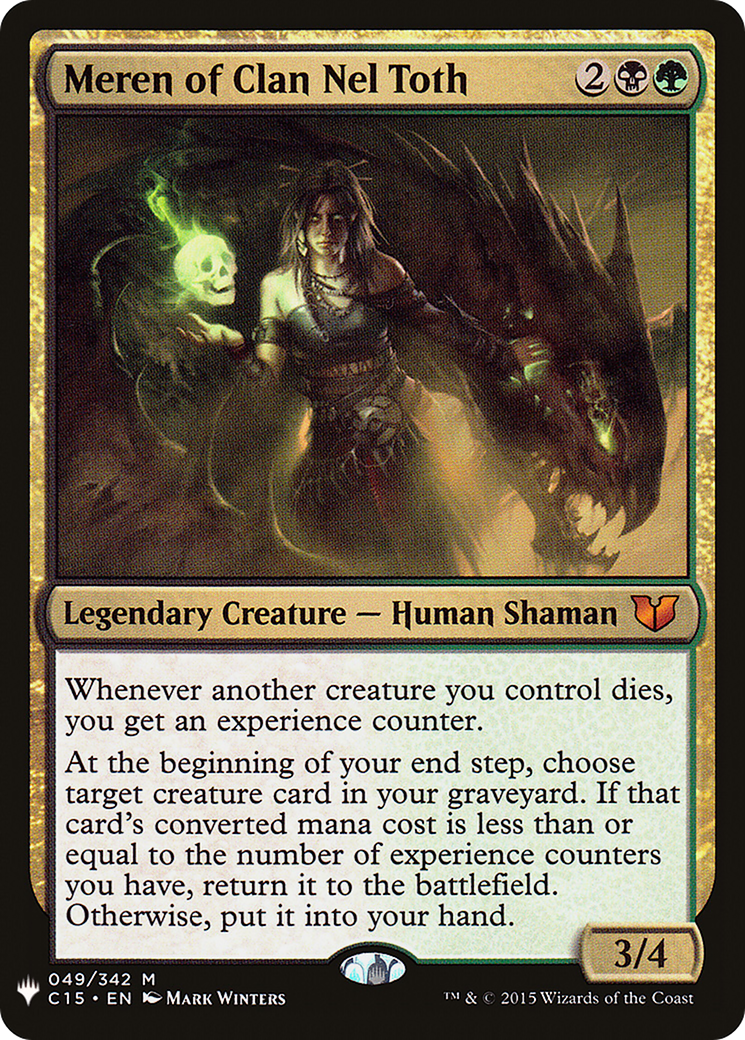 Meren of Clan Nel Toth (LIST-C15-49)