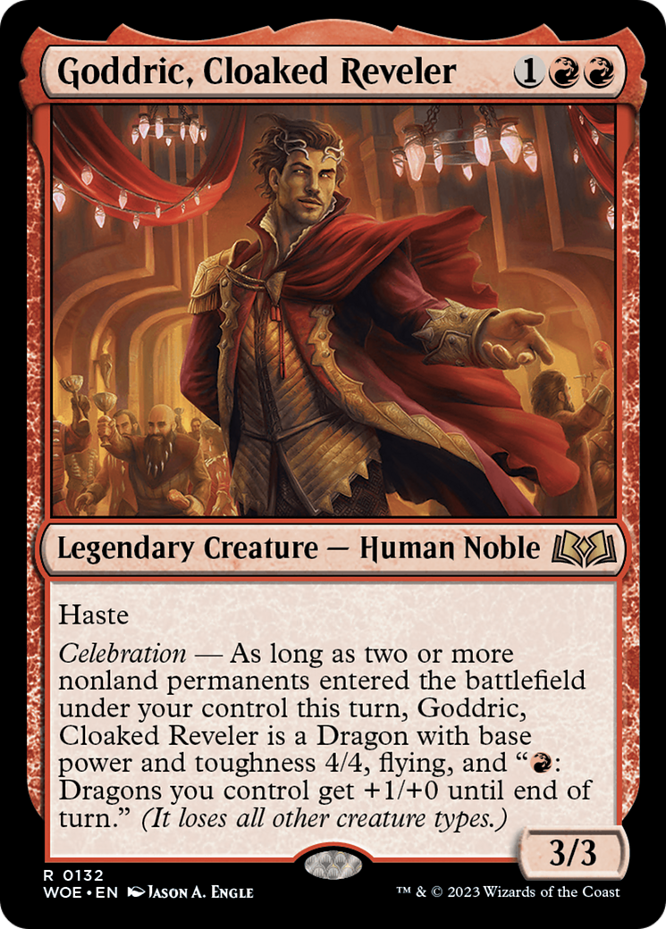 Goddric, Cloaked Reveler (WOE-132) (Foil)