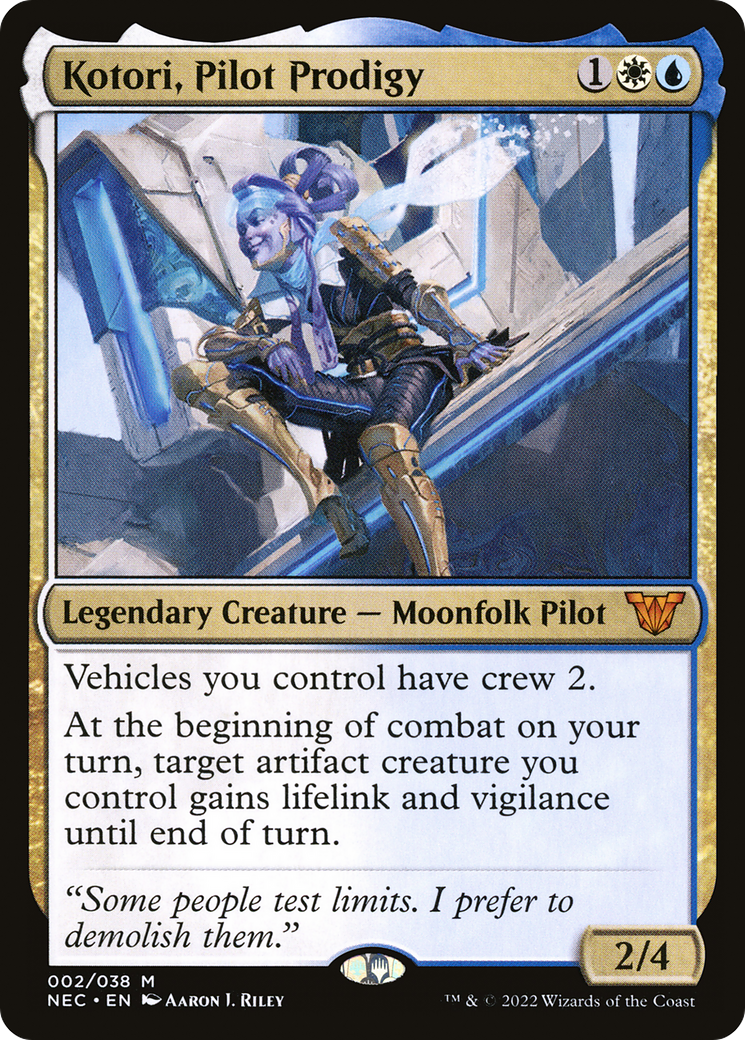 Kotori, Pilot Prodigy (NEC-002)