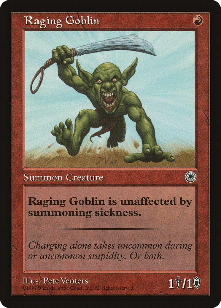 Raging Goblin (POR-145)