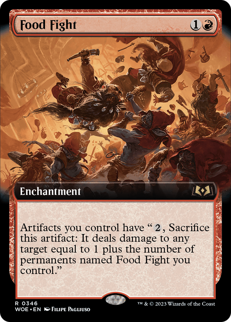 Food Fight (WOE-346) (Extended Art) (Foil)