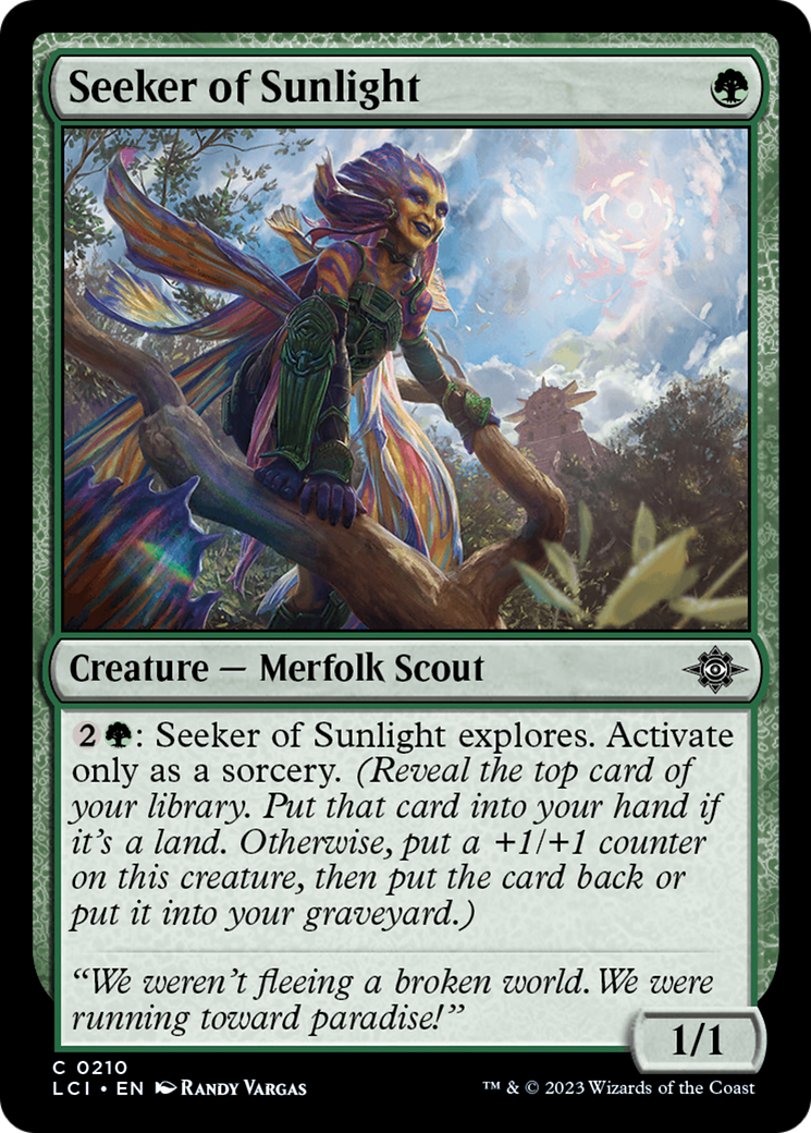 Seeker of Sunlight (LCI-210) (Foil)