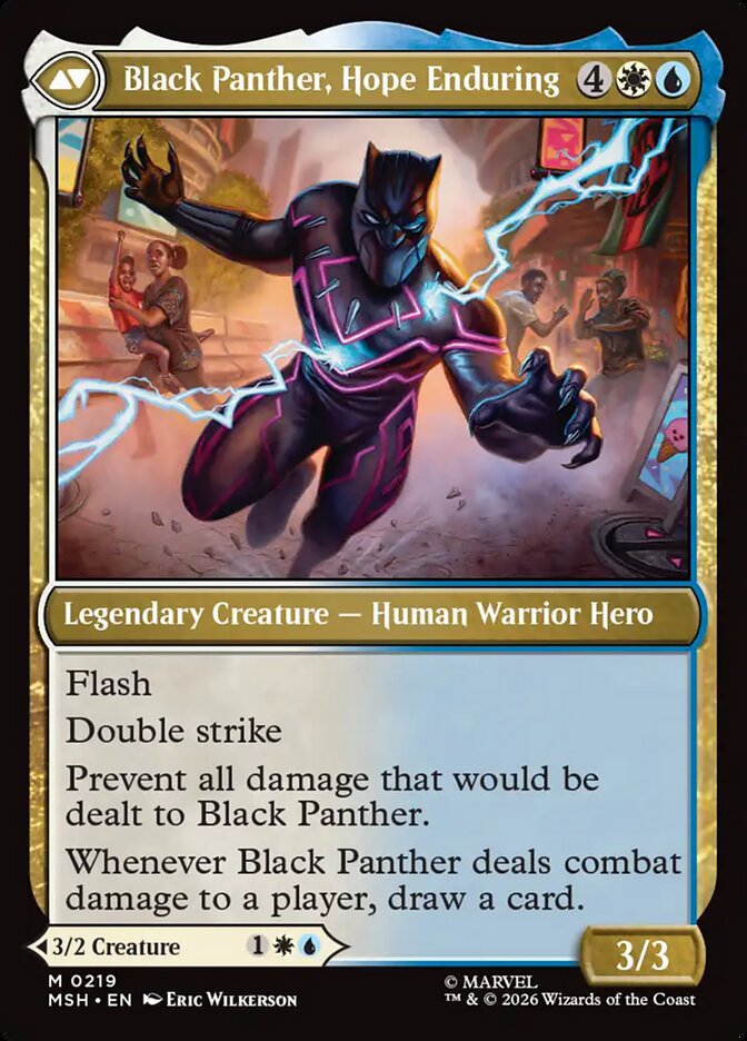 King T'Challa (MSH-219) (Foil)