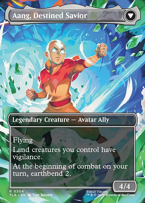 Aang, at the Crossroads (Borderless) (TLA-304)