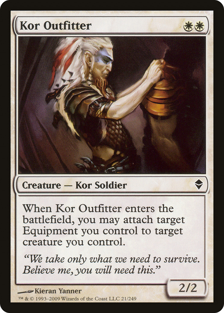 Kor Outfitter (ZEN-021) (Foil)