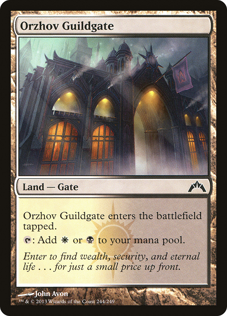 Orzhov Guildgate (GTC-244)